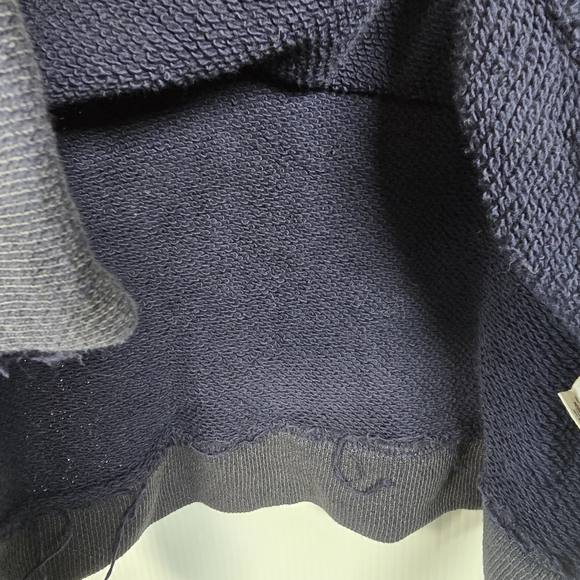 Free People Blue Aztec Tribal Soft Boho Snow Angel Angora Rabbit Hair Sweater S - Picture 16 of 16